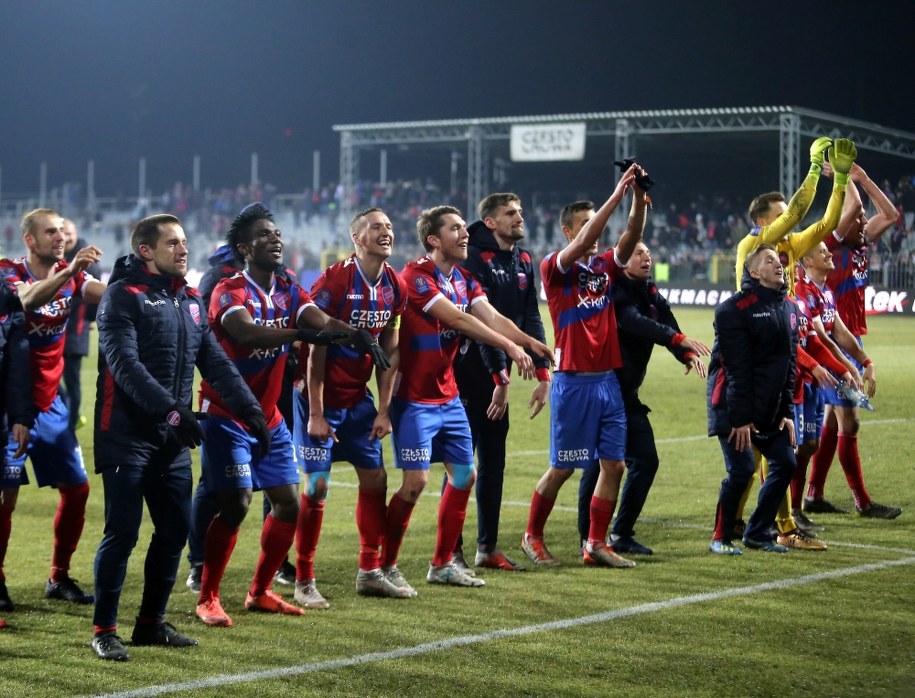 Dla Rakowa zwycięstwo nad Legią jest ogromnym wyróżnieniem /Waldemar Deska /PAP