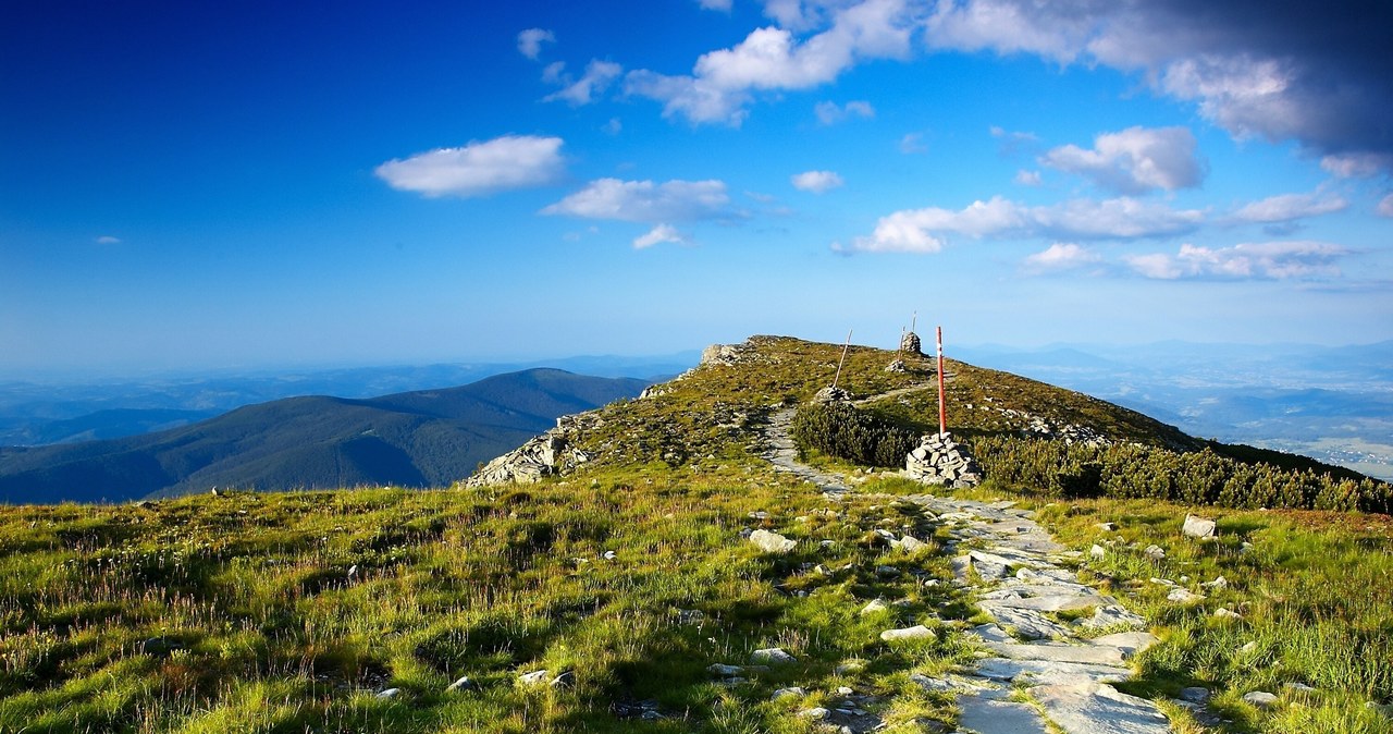 Dla ultramaratończyków GSB to polska odpowiedź na Szlak Appalachów czy Via Alpinę. /Krystyna i Aleksander Rabij /East News