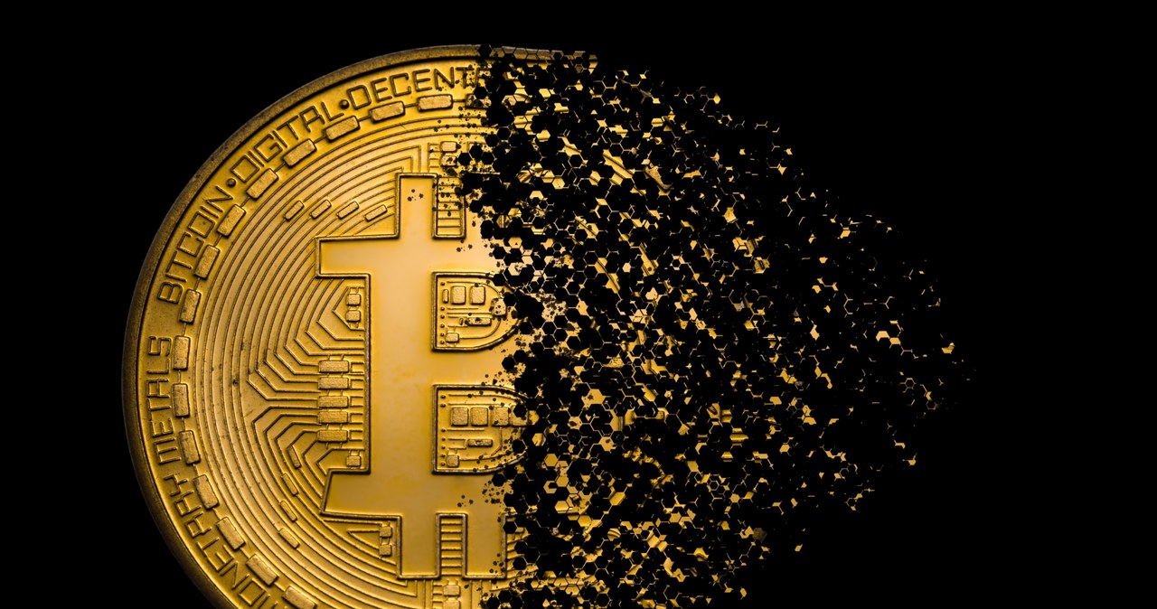 Dlaczego bitcoin spada? Bo nie jest 'bezpieczną przystanią' /123RF/PICSEL