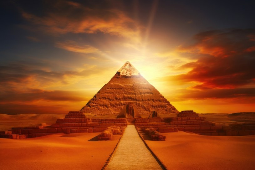Dlaczego jednej ze słynnych piramid nie da się przebudować? /123RF/PICSEL