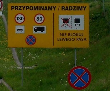 Dlaczego jedziesz lewym pasem?