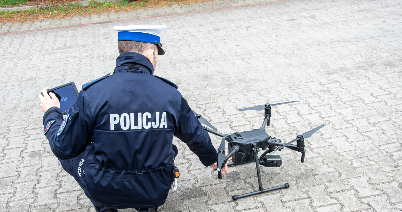Dlaczego policjanci zgubili drona za 200 tysięcy złotych? /NewsLubuski/East News /East News