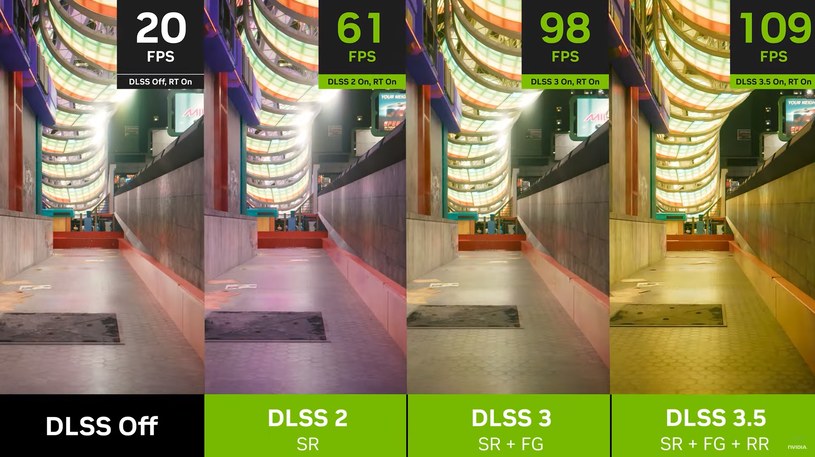 DLSS wkracza na wyższy poziom wraz z wersją 3.5 - poprawa ray-tracingu i kilka innych zmian /materiały prasowe