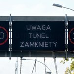 Długi weekend, a tu zamykają tunel na trzy dni. Są dwa objazdy