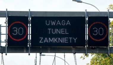 Długi weekend, a tu zamykają tunel na trzy dni. Są dwa objazdy