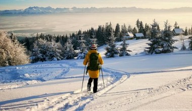 Для зимової прогулянки та катання на лижах. Ця стежка неперевершена взимку