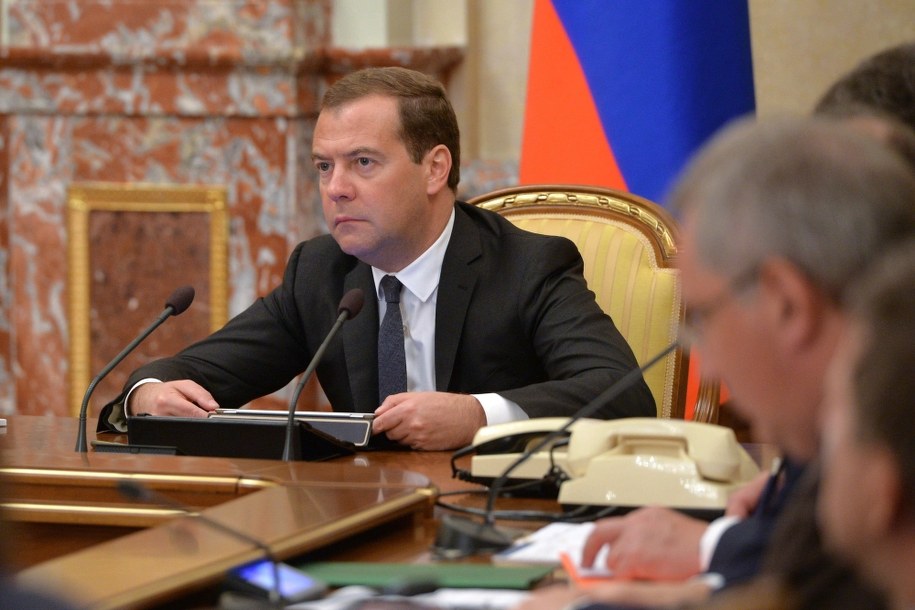 Dmitrij Miedwiedie /ITAR-TASS/Astafyev Alexander   /PAP