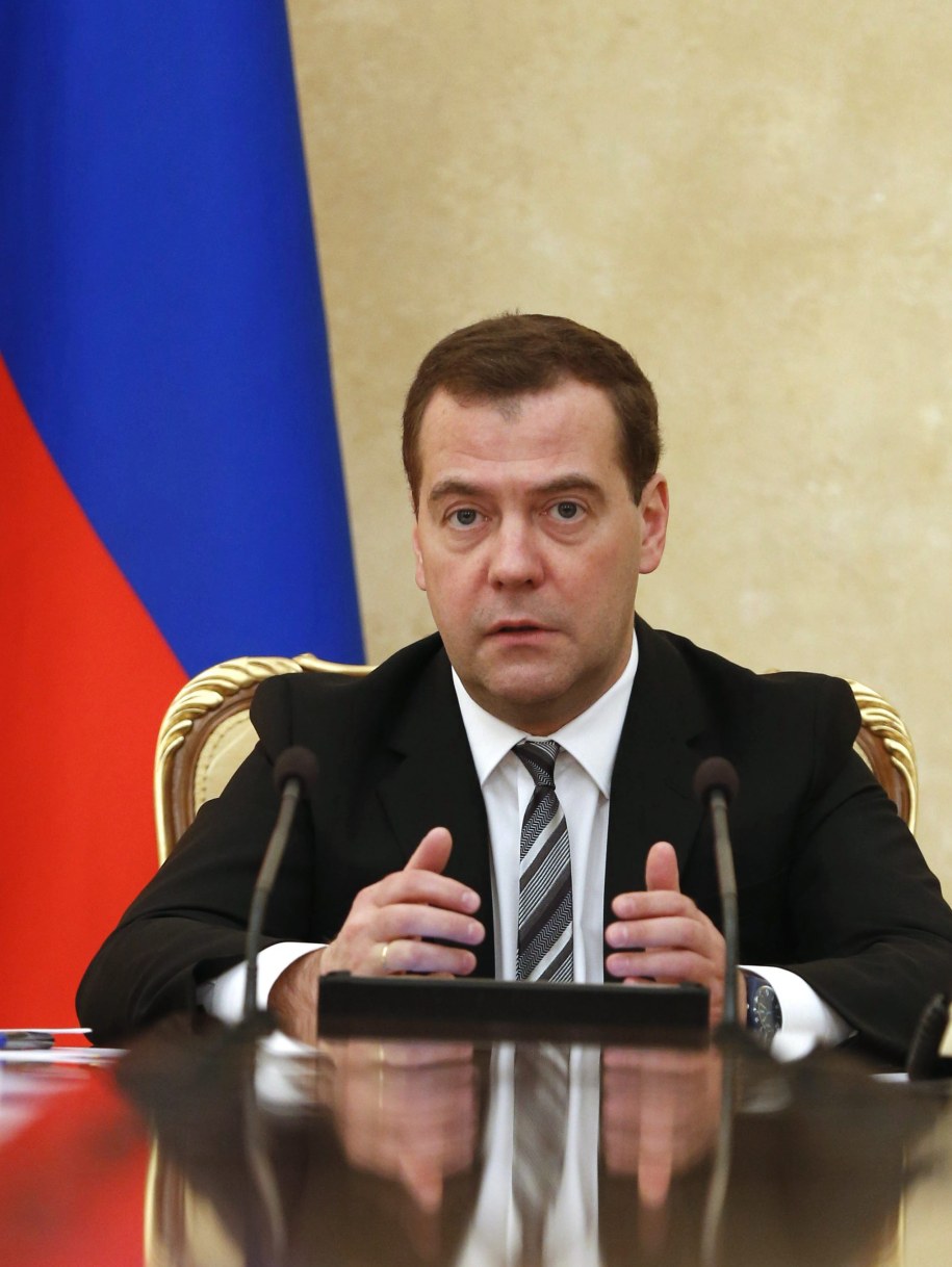 Dmitrij Miedwiediew /DMITRY ASTAKHOV/RIA NOVOSTI/GOVERNMENT PRESS SERVICE POOL /PAP/EPA