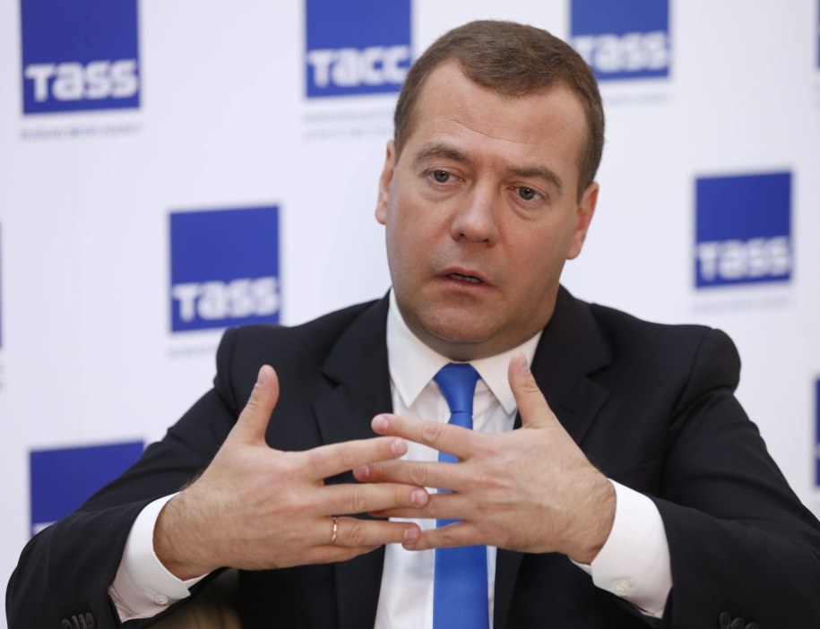 Dmitrij Miedwiediew /PAP/ITAR-TASS/Japaridze Mikhail   /PAP/EPA