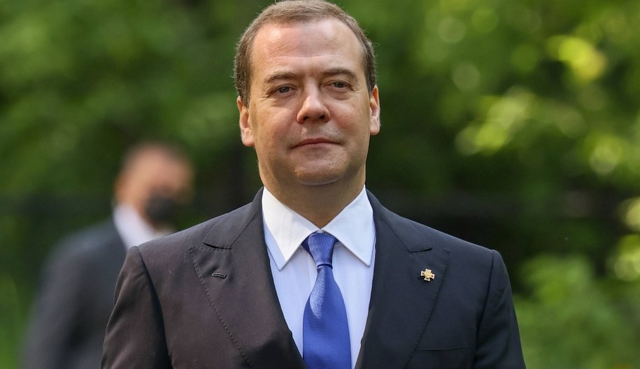 Dmitrij Miedwiediew /EKATERINA SHTUKINA / SPUTNIK / GOVERNMENT PRESS SERVICE POOL /PAP/EPA