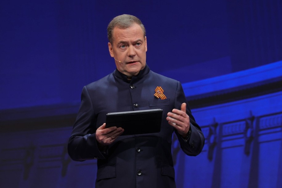 Dmitrij Miedwiediew /EKATERINA SHTUKINA / SPUTNIK / GOVERNMENT PRESS SERVICE POOL /PAP/EPA