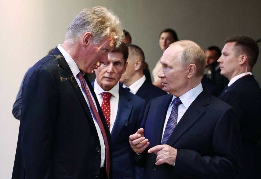 Dmitrij Pieskow i Władimir Putin /IMAGO/Alexander Kazakov/Imago Stock and People/East News /East News