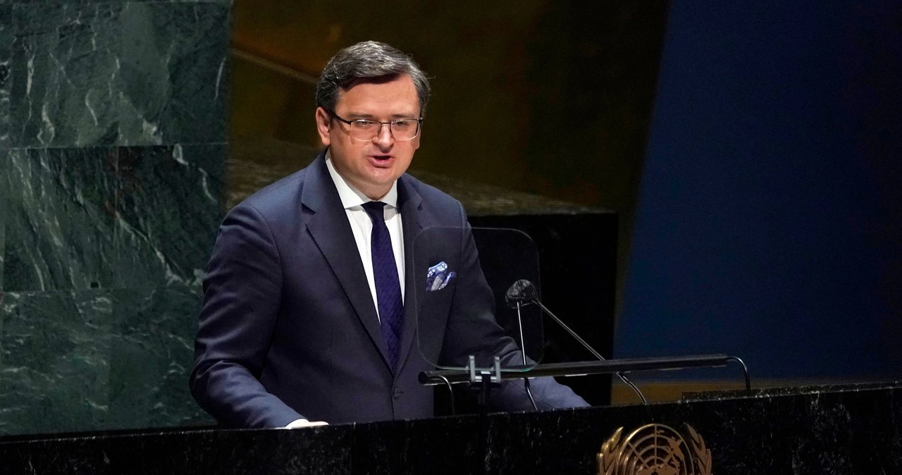 Dmytro Kułeba, minister spraw zagranicznych Ukrainy /AFP