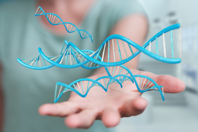 DNA mógłby potencjalnie pomieścić aż 455 eksabajtów danych /123RF/PICSEL