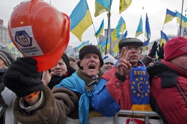Do 200 tys. ludzi na akcji "Dzień Godności" w Kijowie 