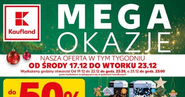 Do -50% na zabawki i dekoracje świąteczne w Kauflandzie /Kaufland /INTERIA.PL