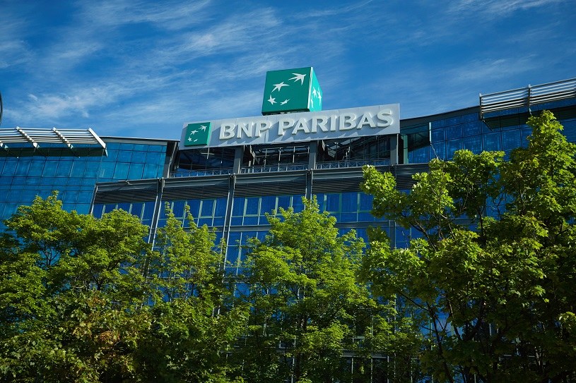 Do ​800 pracowników ma być zwolnionych z BNP Paribas Bank Polska. Nz. centrala w Warszawie /Informacja prasowa
