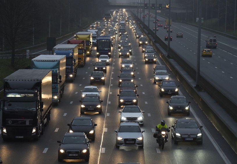 Do Belgii nadchodzi recesja. Nz. autostrada w Sterrebeek koło Brukseli /AFP