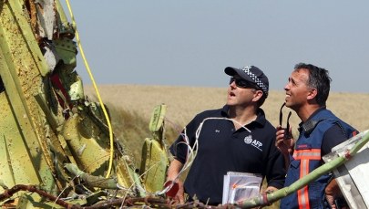 Do Charkowa przetransportowano kolejne szczątki ofiar katastrofy boeinga  