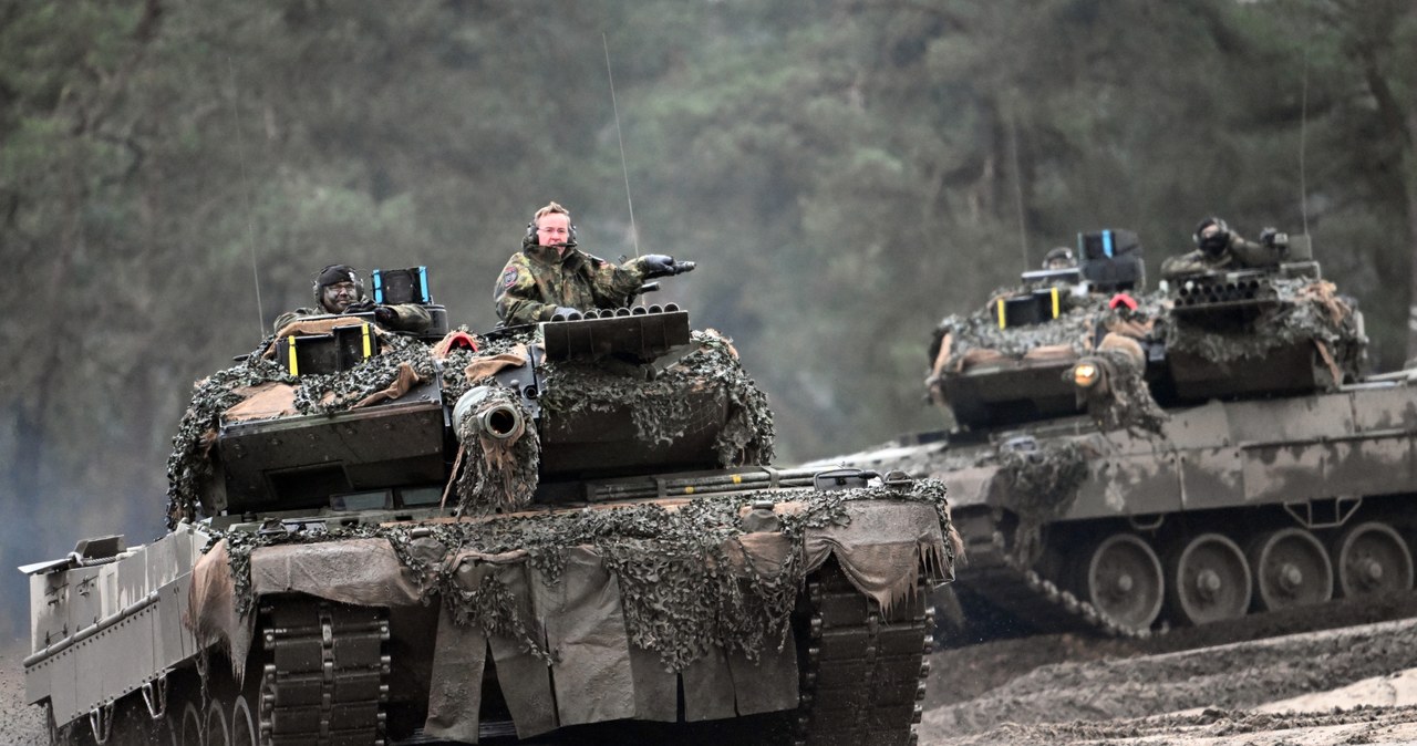 Do holenderskiej armii prawdopodobnie powrócą Leopardy 2 /FEDERICO GAMBARINI / DPA / dpa Picture-Alliance /AFP