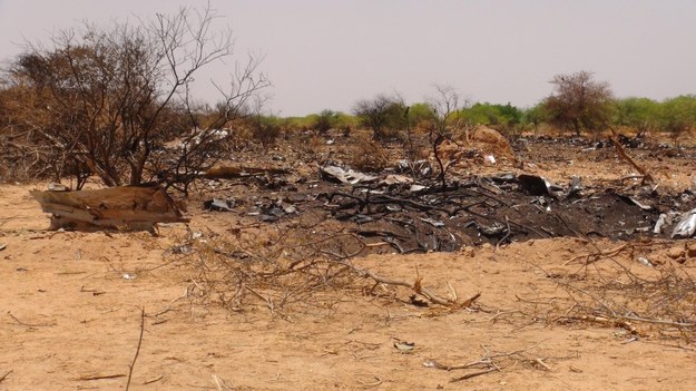 Do katastrofy samolotu doszło w lipcu 2014 roku w Mali / 	STR   /PAP/EPA