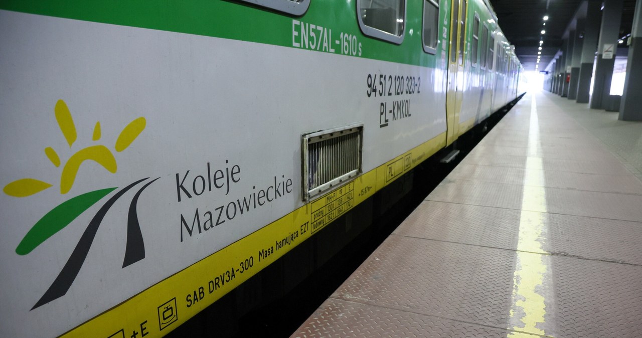 Do Kolei Mazowieckich trafi 16 pociągów bydgoskiej Pesy. Wiadomo już, jak będą wyglądały (zdj. ilustracyjne). /Wojciech Olkuśnik /East News