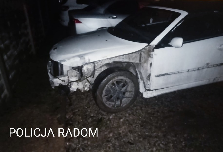 Do kolizji doszło w piątek, 17 lutego /KMP Radom /