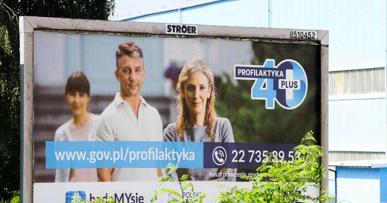 Do końca 2021 roku z programu Profilaktyka 40 PLUS skorzystał zaledwie 1 proc. Polaków /Fot. Artur Szczepański/REPORTER /East News