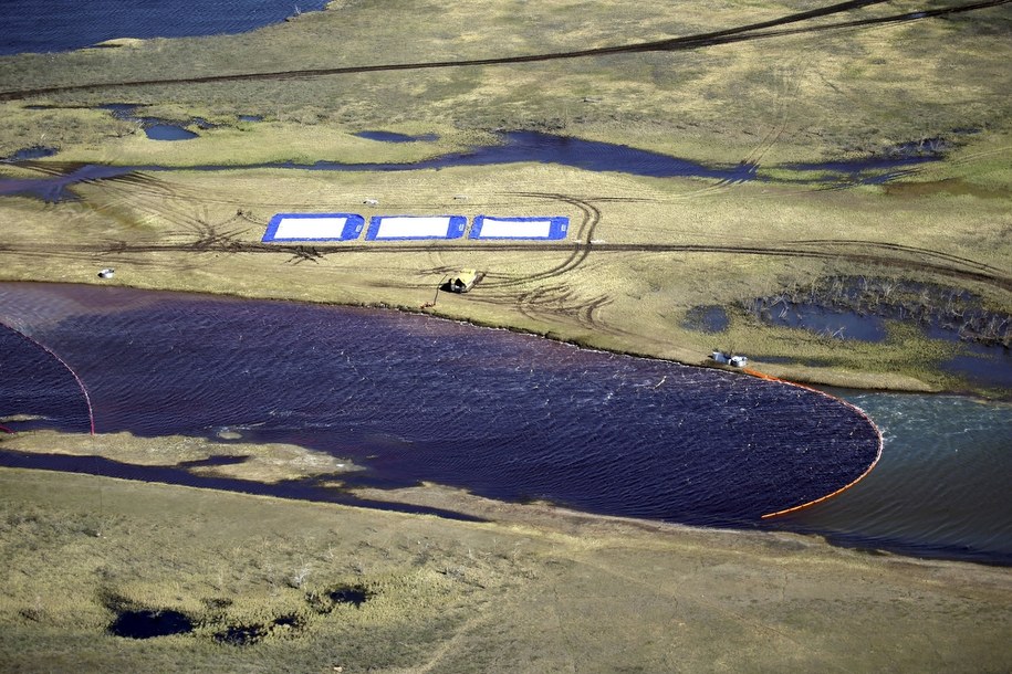 Do największego w rosyjskiej Arktyce wycieku paliwa doszło 29 maja /Kirill Kukhmar /PAP/EPA