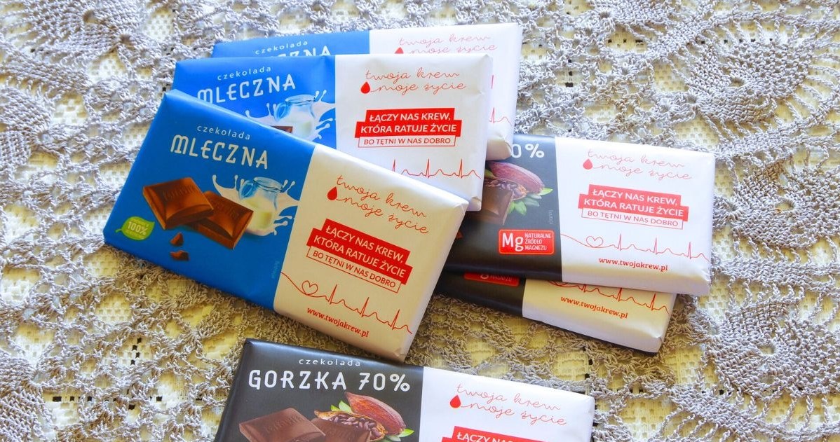 Do niedawna honorowemu dawcy krwi przysługiwał posiłek wysokoenergetyczny w postaci czekolad. Co teraz się zmieni? /Marek Bazak /East News