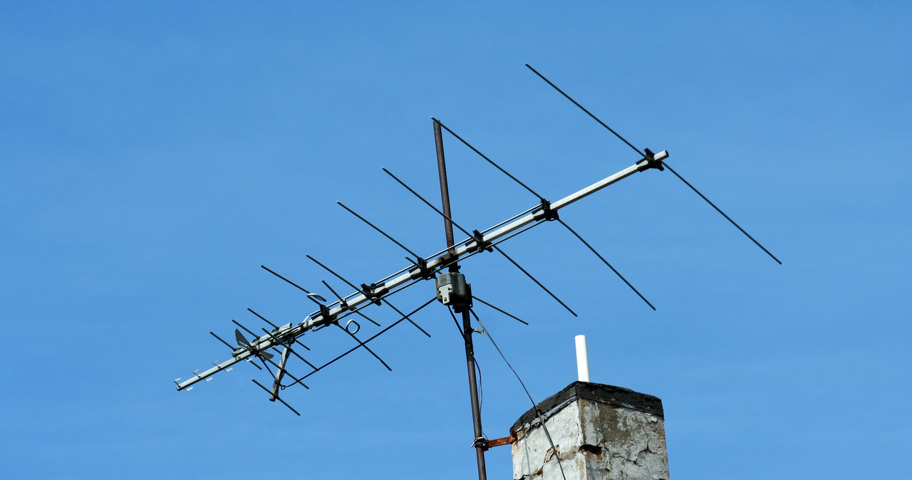 Do odbioru naziemnej telewizji w nowym standardzie powinna wystarczyć dotychczasowa antena. Zdj. ilustracyjne /123RF/PICSEL