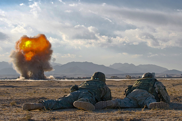 Do odgłosów wojny w Afganistanie wszyscy się już przyzwyczaili /fot. Adam Roik/Combat Camera DOSZ /