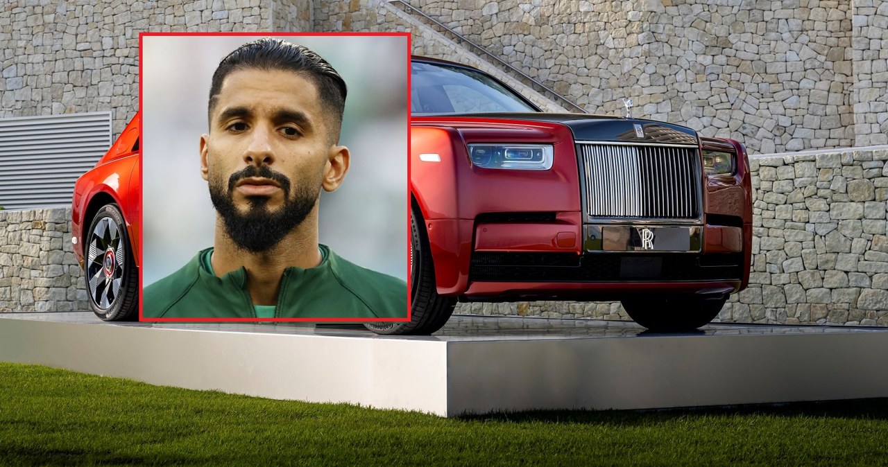 Do pogłosek o nagrodzeniu piłkarzy Arabii Saudyjskiej przez następcę tronu egzemplarzami Rolls-Royce'a odniósł się Saleh Al-Shehri. /Rolls-Royce Motor Cars/ materiały prasowe/ ANP / Contributor/ Getty Images /