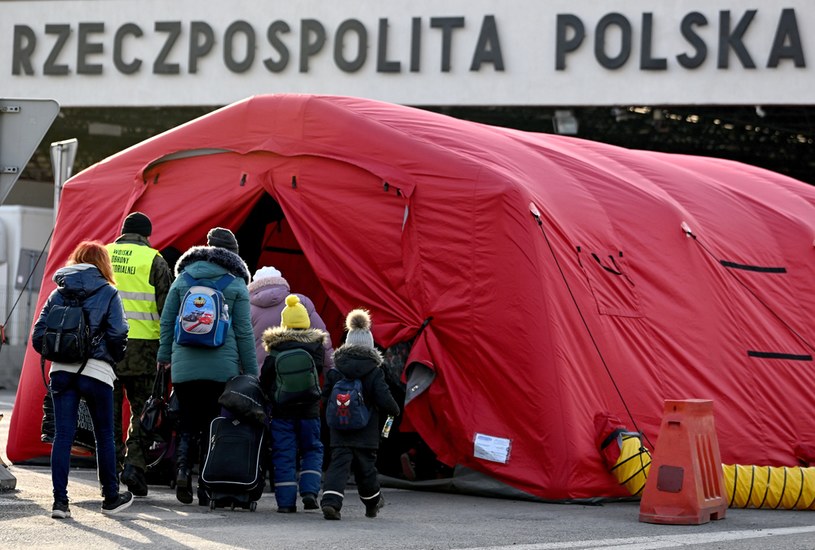 Do Polski trafiło już ponad milion uchodźców z Ukrainy /PAP