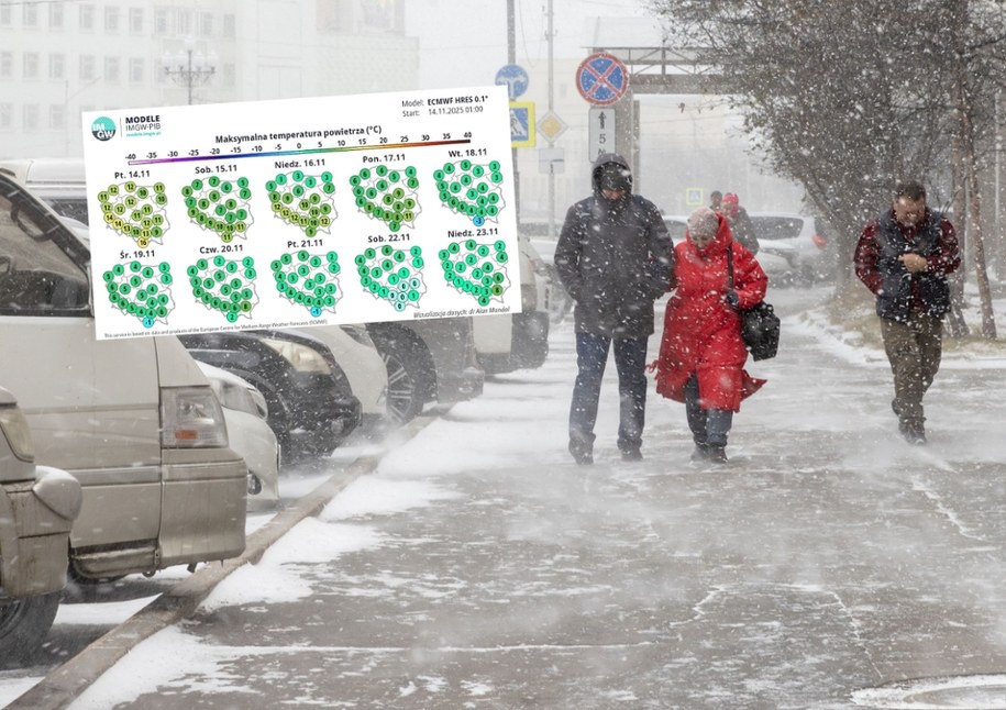 Do Polski zawita chłód i śnieg, fot. IMGW /Shutterstock