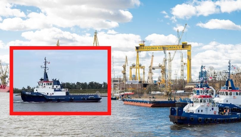 Do portu w Szczecinie wpłynął statek z rekordowym ładunkiem. Miał 50 tysięcy ton towaru (zrzut ekranu: Facebook/Port Szczecin-Świnoujście) /Shutterstock