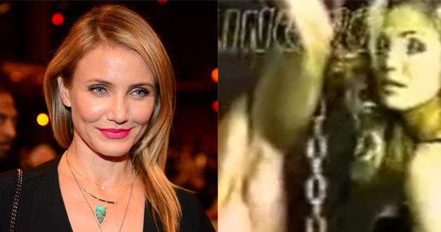 Do sieci wyciekło kompromitujące nagranie Cameron Diaz! /Frazer Harrison, screen /Getty Images