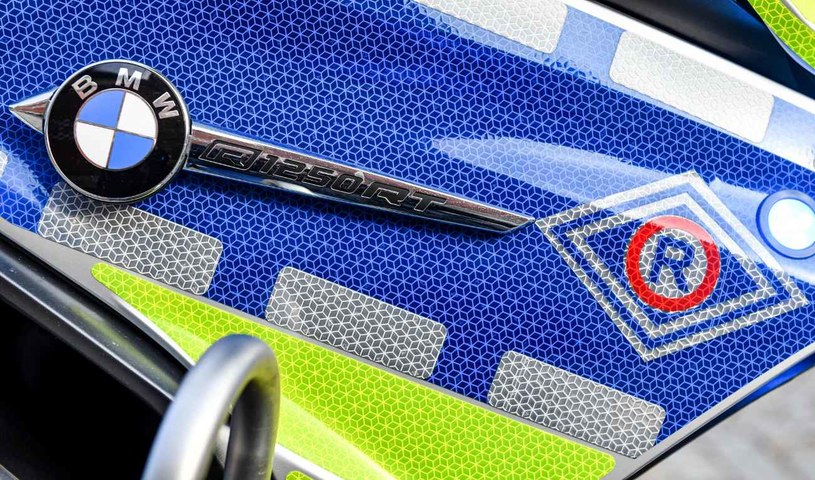 Do służby w policji trafi w sumie 478 sztuk BMW R 1250 RT /Artur Barbarowski /East News