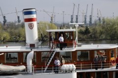 Do Szczecina przypłynął historyczny parowiec 