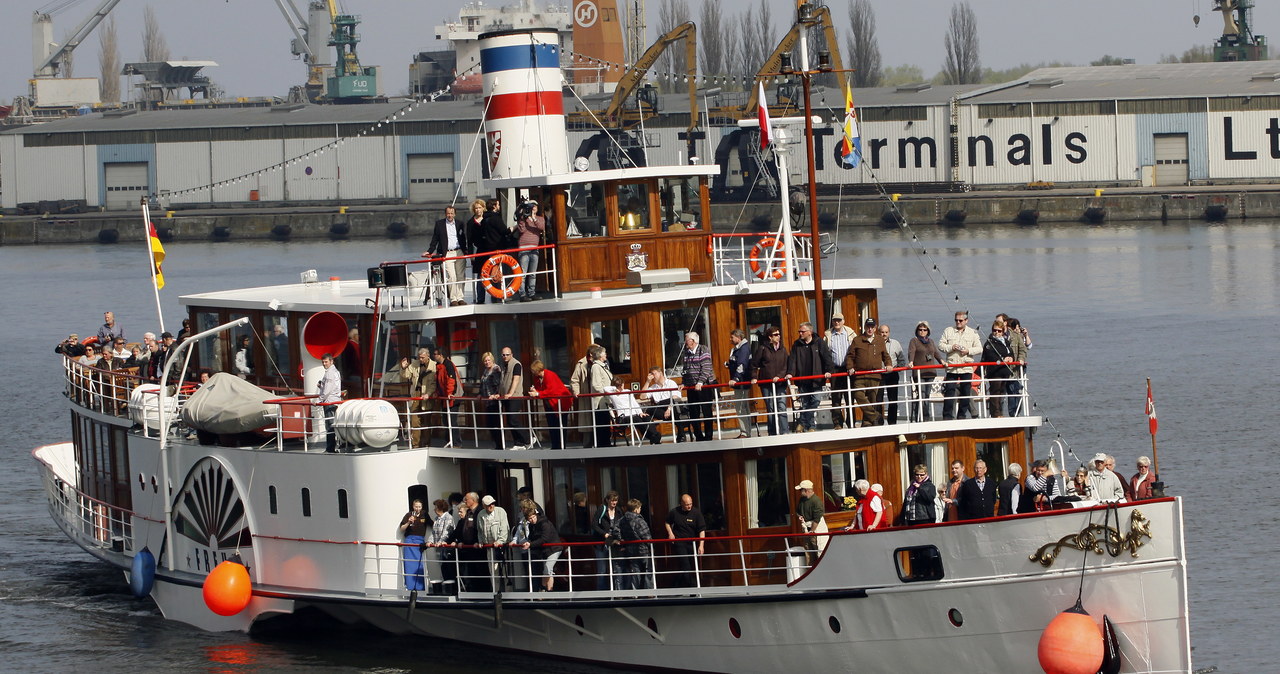 Do Szczecina przypłynął historyczny parowiec 