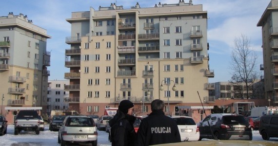 Do tragedii doszło na osiedlu policyjnym w Warszawie /Daniel Pączkowski /RMF FM
