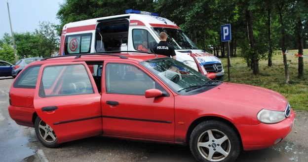 Do tragedii doszło w tym samochodzie /Policja