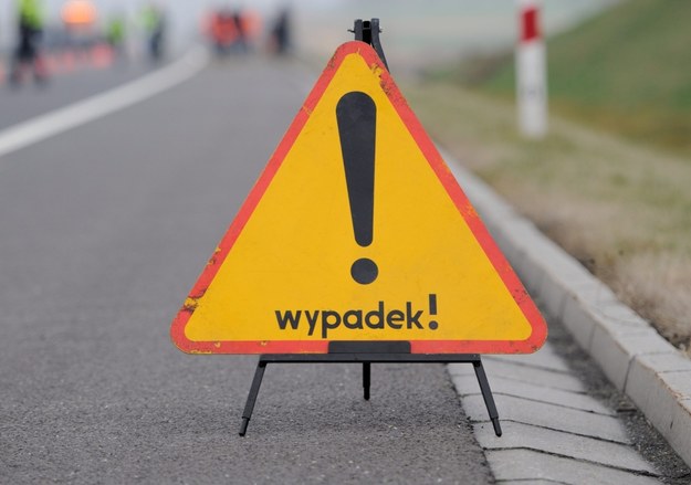 Do tragicznego wypadku doszło na A1 /Marcin Bielecki /PAP