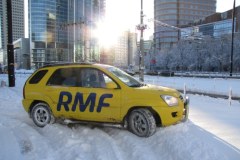 Do Warszawy wróciła zima 