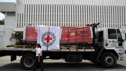 Do Wenezueli dotarł pierwszy transport z pomocą humanitarną 