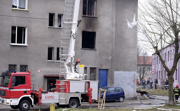 Do wybuchu gazu doszło w marcu w Bytomiu /Andrzej Grygiel /PAP
