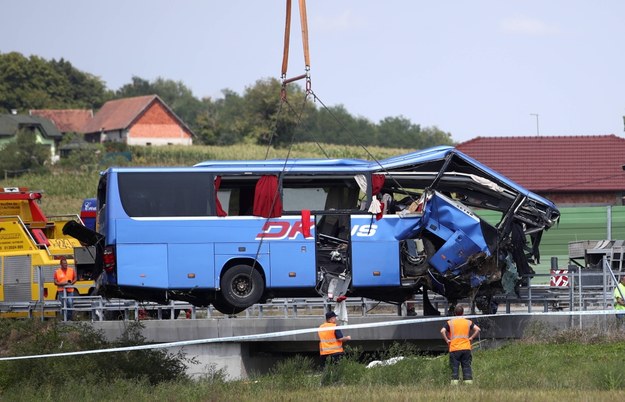 Do wypadku doszło na autostradzie A4 w Chorwacji /Zeljko Lukunic/PIXSELL /PAP