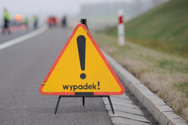 Do wypadku doszło na drodze numer 45 /Marcin Bielecki /PAP