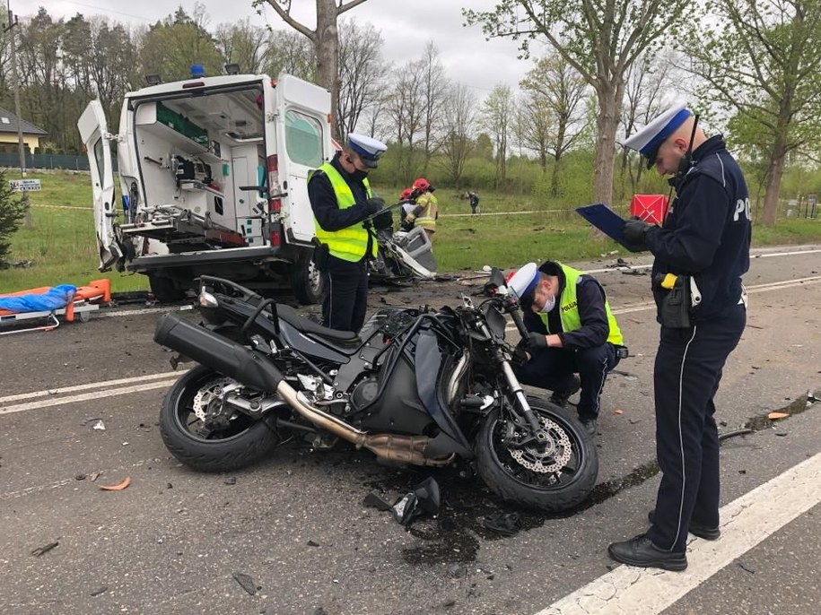 Do wypadku doszło na trasie Słupsk-Ustka przed miejscowością Bydlino. /Policja