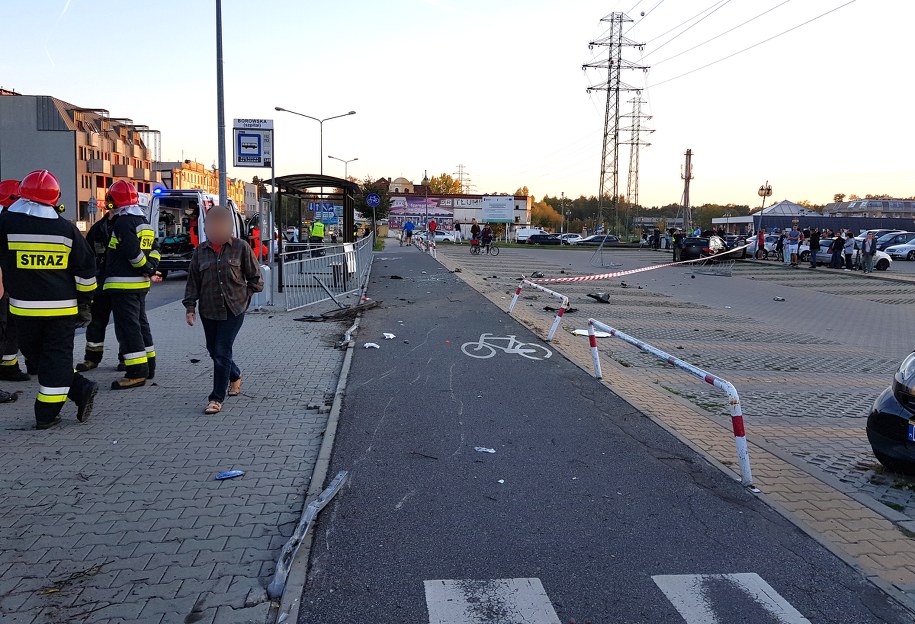 Do wypadku doszło na ulicy Borowskiej /ReporterWRO /Gorąca Linia RMF FM